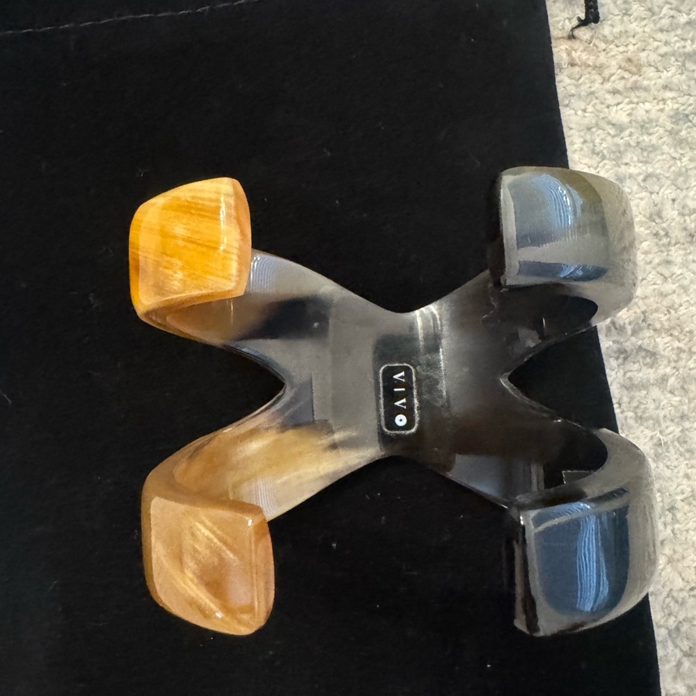 Ethically Sourced Buffalo Horn Cuff Bracelet - image 3